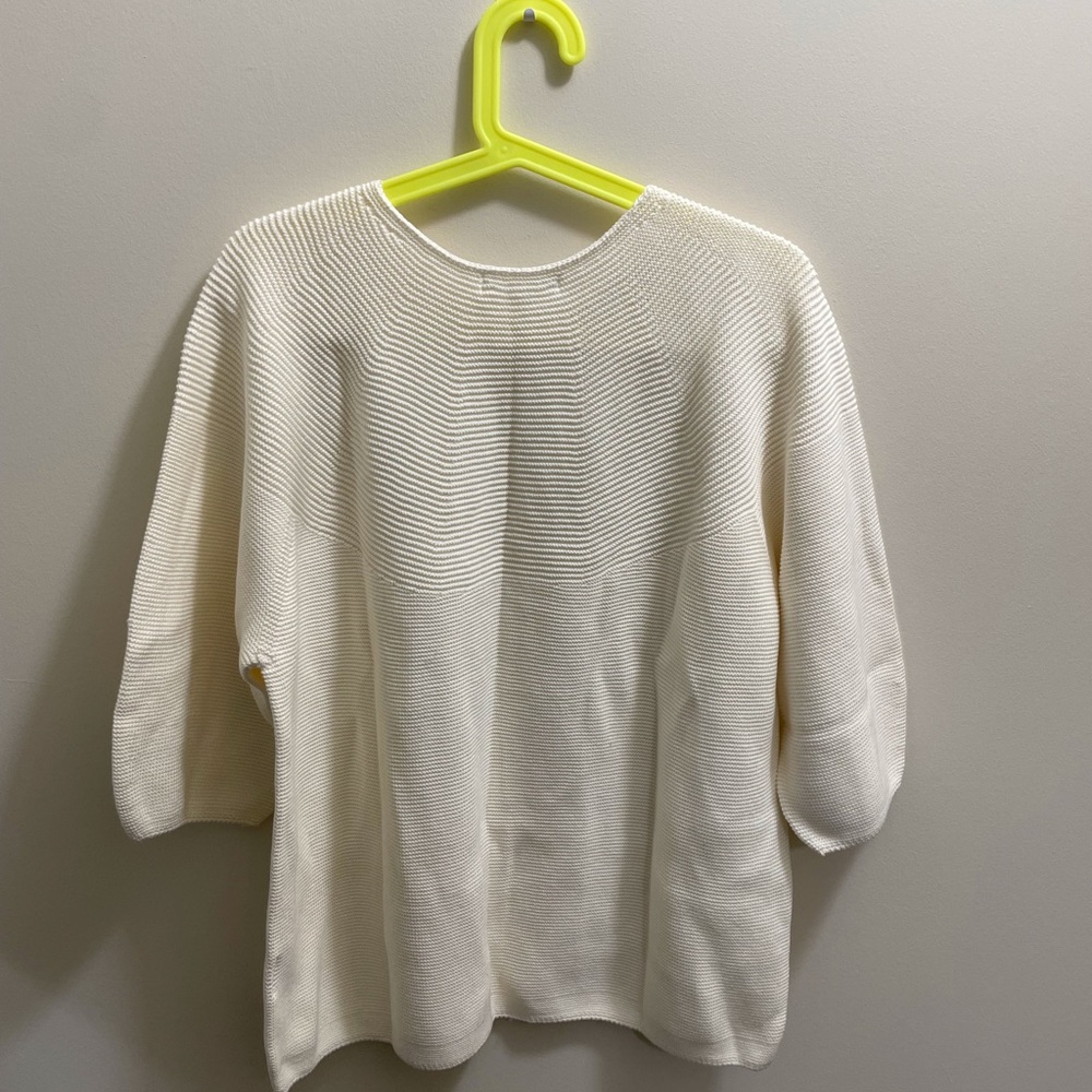New uniqlo 3D knit cotton sweater - Picture 4 of 6